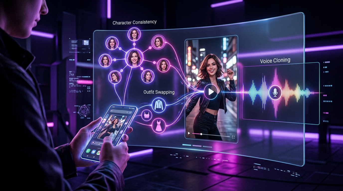 Mobile AI Influencer Studio Pipeline